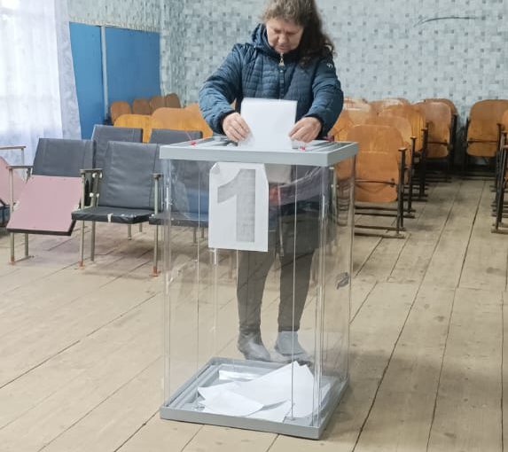 Избирательный участок № 216. Литвиновка.