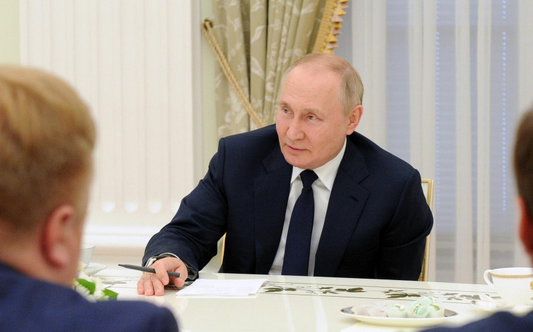 Владимир Путин встречается с предпринимателями